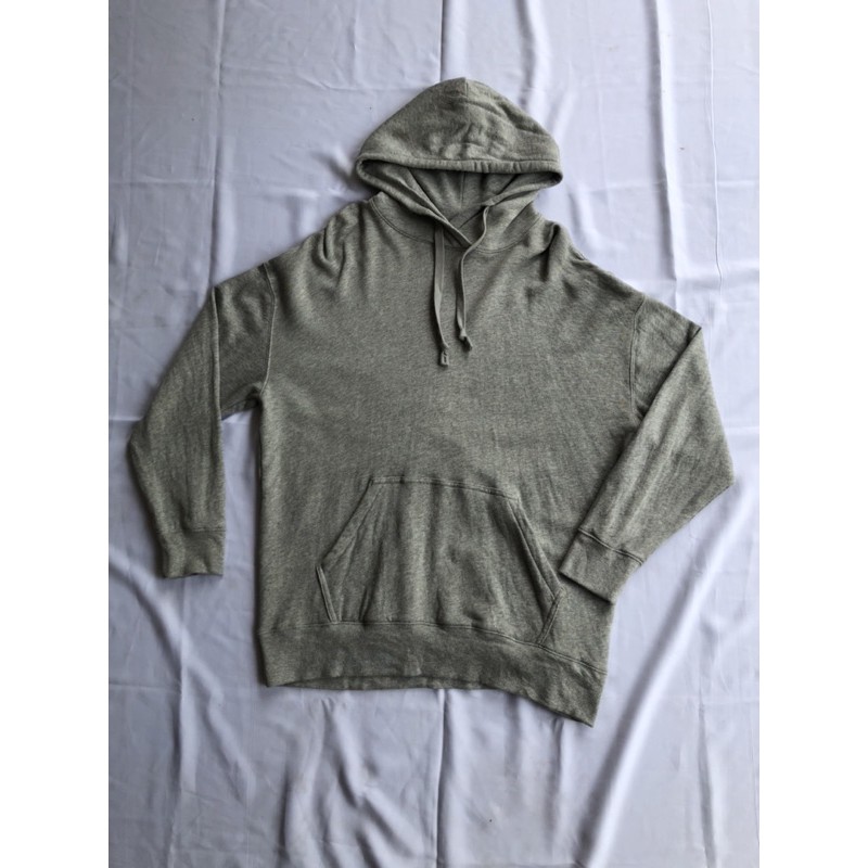 hoodie uniqlo second Grey misty