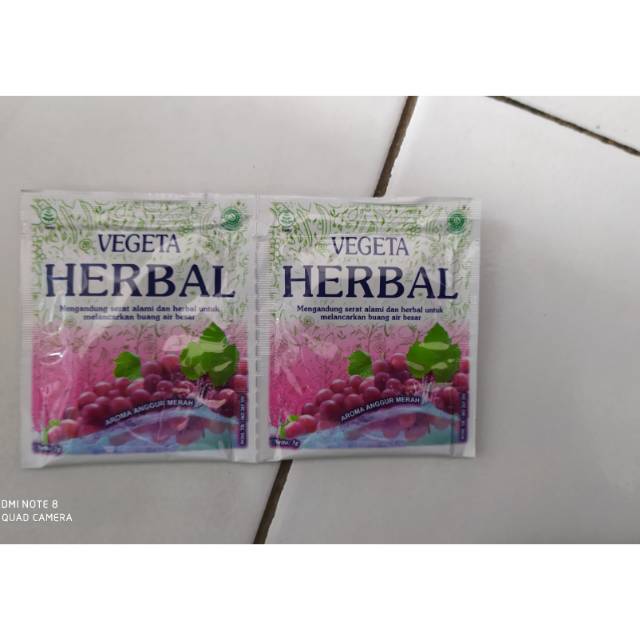 Pelancar bab Vegeta herbal