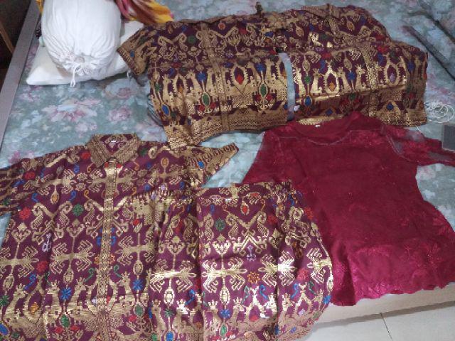 Qnunbatik Batik Family/keluarga Rok N Blus Viona Kidang