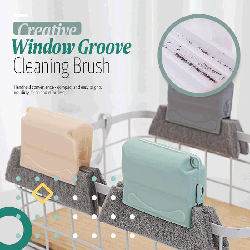 HARGAPROMO!!! Sikat Pembersih Celah Jendela Sikat Dapur Window Slot Cleaner