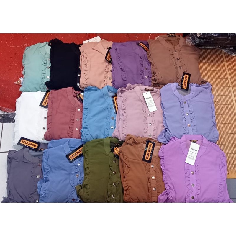 gamis dress camelia READY