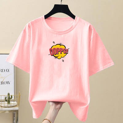 YOURSTYLE1119 - KAOS OOPPS BAJU KAOS WANITA DISTRO UNISEX OVERSIZE PRIA JUMBO CASUAL KEKINIAN