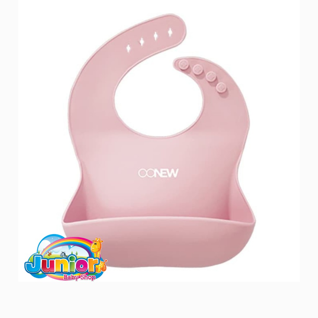 Oonew Silicone Bib / Silicone Waterproof Bib / Celemek Bayi