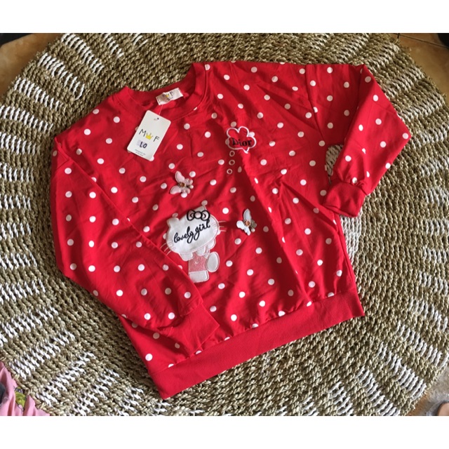 MF sweater bahan kaos import super adem fit L XL