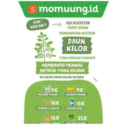 BPOM HALAL NATURAL ASI BOOSTER MOM UUNG 60 kapsul / KELORCAP MOMUUNG HEBRAL / Asi Booster / Pelancar Asi / Kapsul Pelancar Asi / Kapsul Pelancar Asi Herbal Meningkatkan Kualitas dan Kuantitas Asi BPOM