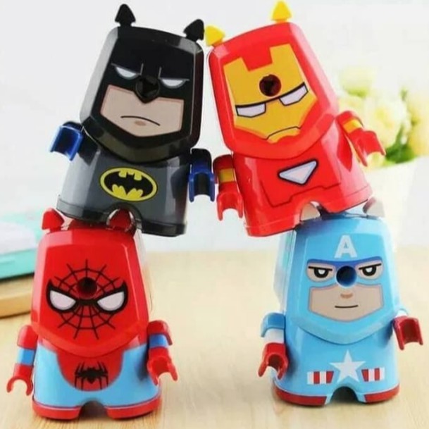 

RAUTAN PENSIL / SERUTAN PENSIL MEJA / PENCIL SHARPENER / AVENGERS