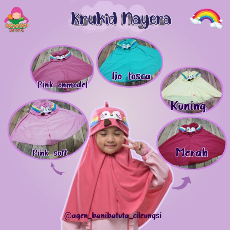 Krukid Nayera jilbab anak bani batuta nayera