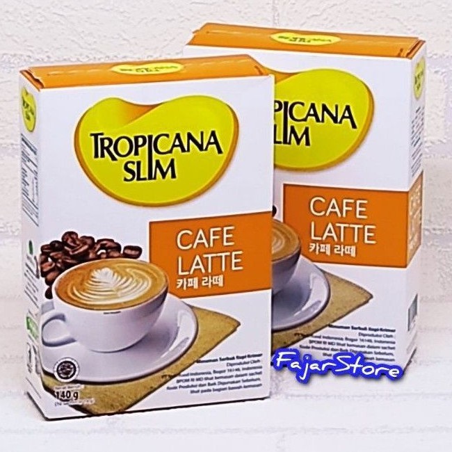 Tropicana Slim Cafe Latte 10s x 14 Gram Shopee Indonesia