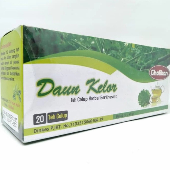 

Teh celup asli daun kelor pilihan