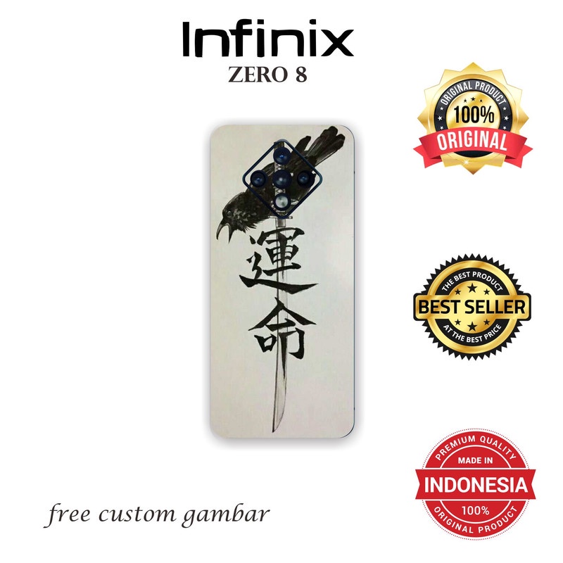 GARSKI/STICKERN HANDPHONE INFINIX ZERO 8 CUSTOM