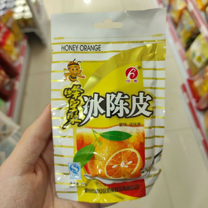 

Baiguo Manisan Kulit Jeruk Madu 25gr