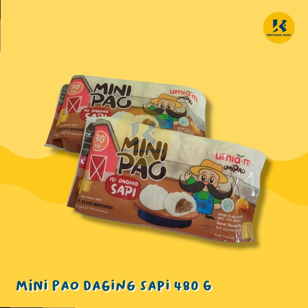 

Mini Pao, bakpao dengan varian isi 480 gram