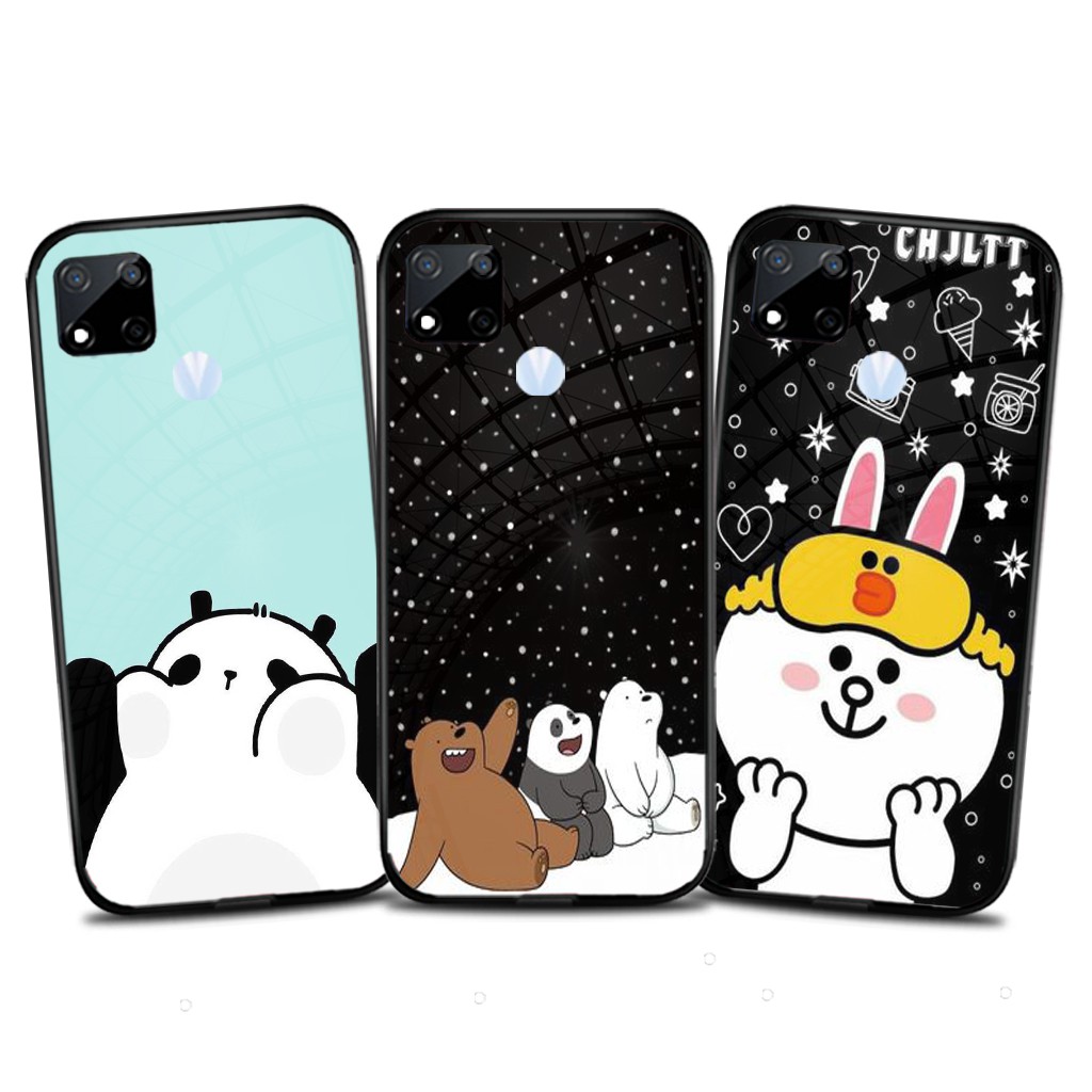 Softcase Glass Kaca Redmi 9c [SF15] Casing Hp Redmi 9c Case Handphone-Pelindung Handphone