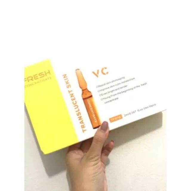 Fresh concentrate vitamin C ampoule serum BB Glow