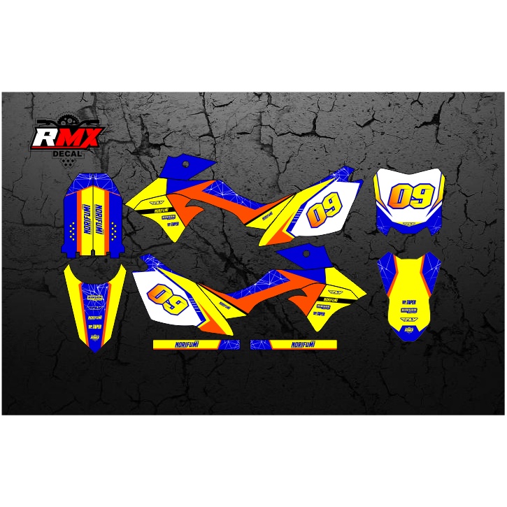 DECAL DTRACKER FULLBODY (011) DEKAL STIKER DTRACKER 150 SE/NEW 2016 2017 2018 2019 2020 2021 2022 HI