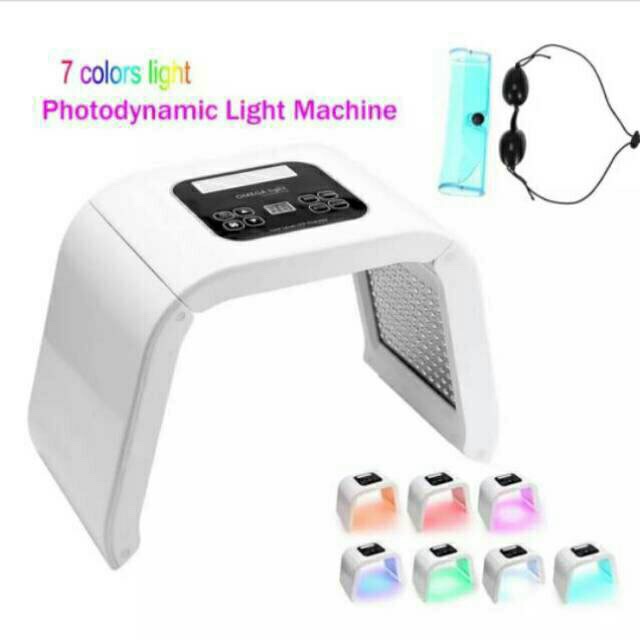 MASKER LED PDT LIGHT OMEGA LIGHT AQUA LIGHT 7 COLOUR 7 WARNA 7IN1