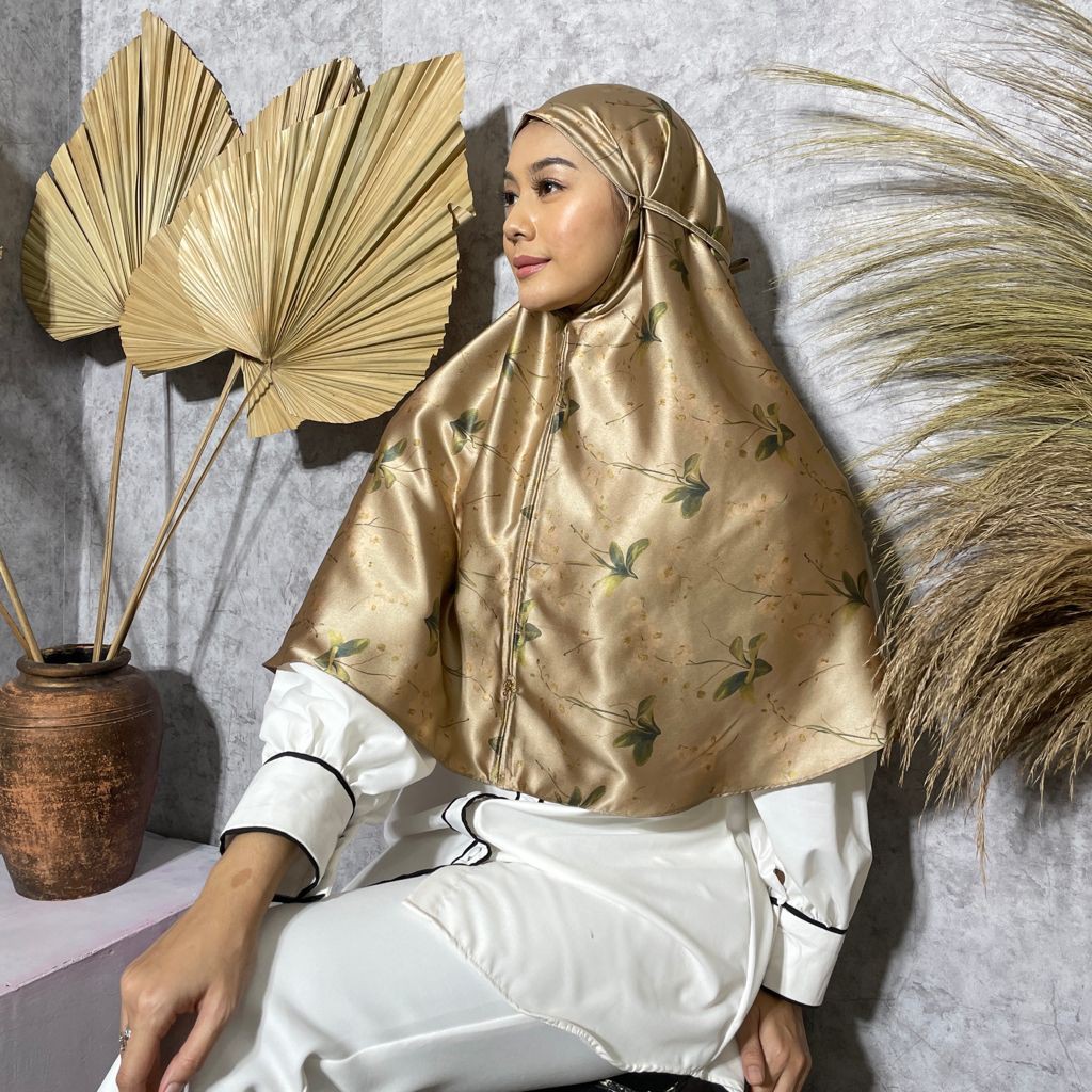 Radwah - Premium Qalesya Bergo - Hijab Bergo-3