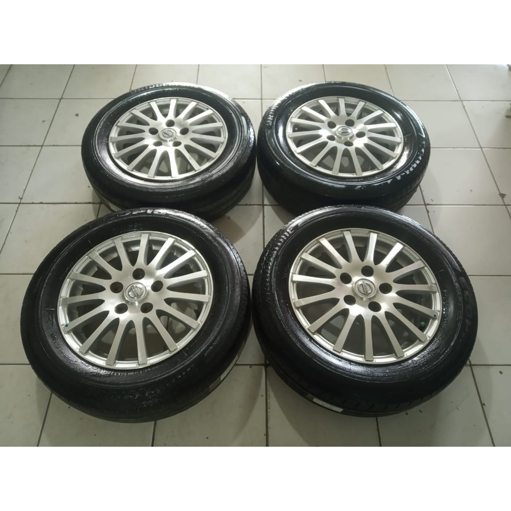 Velg Aja Oem Serena Hole 5x114,3 Ring 15 Silver Polish