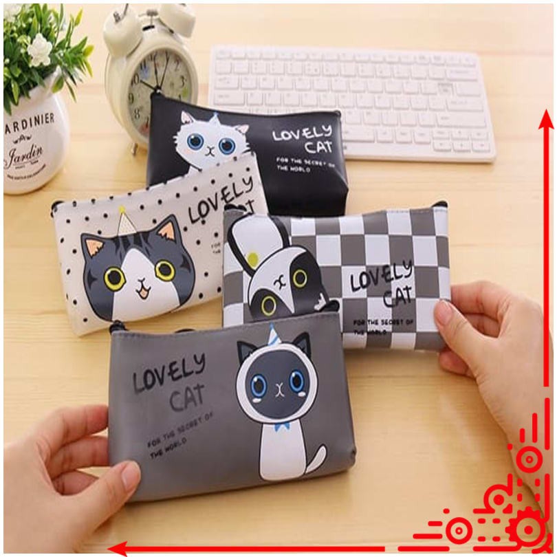 

mj / TP007 Tempat Pensil Lucu Cute Cat