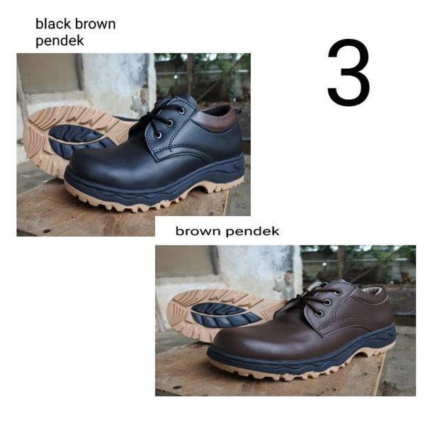 SEPATU BOS safety boot by sportex sepatu safety pria termurah  AWET