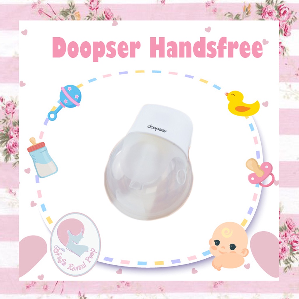 Doopser Portable Wearable Breastpump Single 8010 Pompa Asi Handsfree