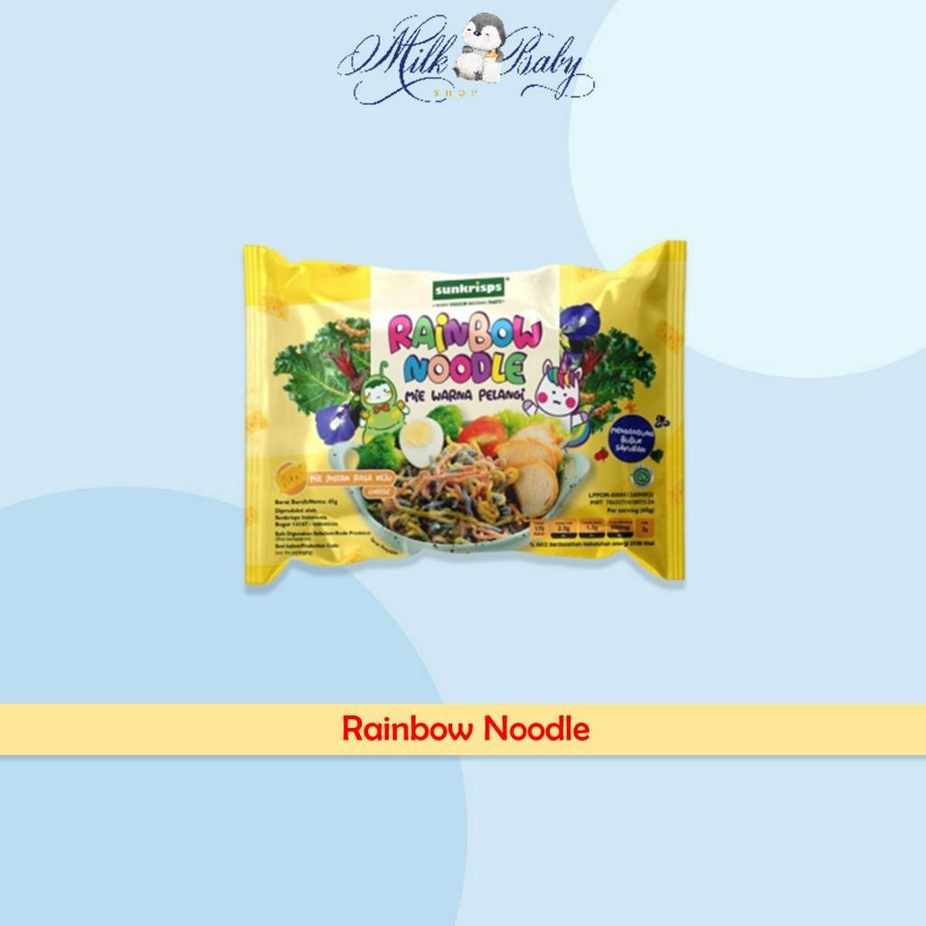 

Rainbow Noodle | Mie Pasta Keju Pelangi by Sunkrisps