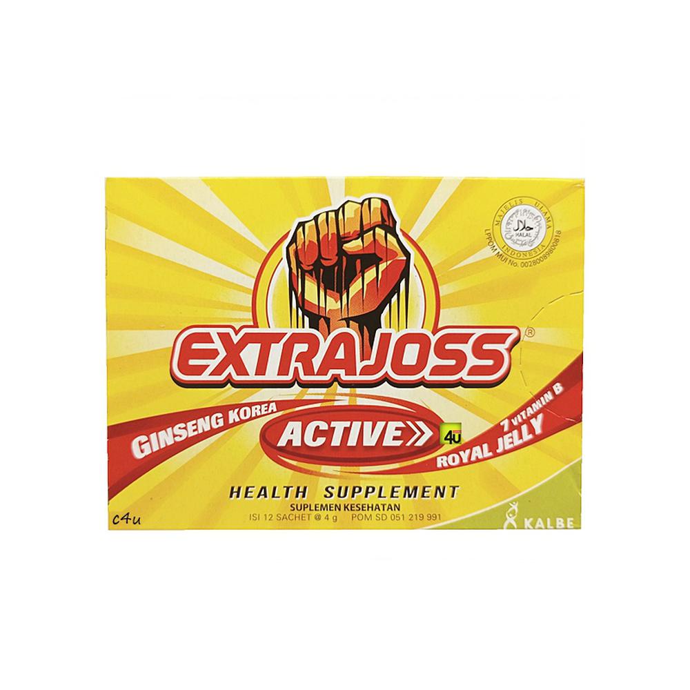 

EXTRA JOSS ACTIVE 1 KOTAK ISI 12 SACHET