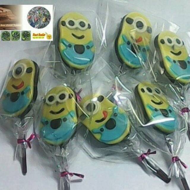 

Coklat lolipop Minion