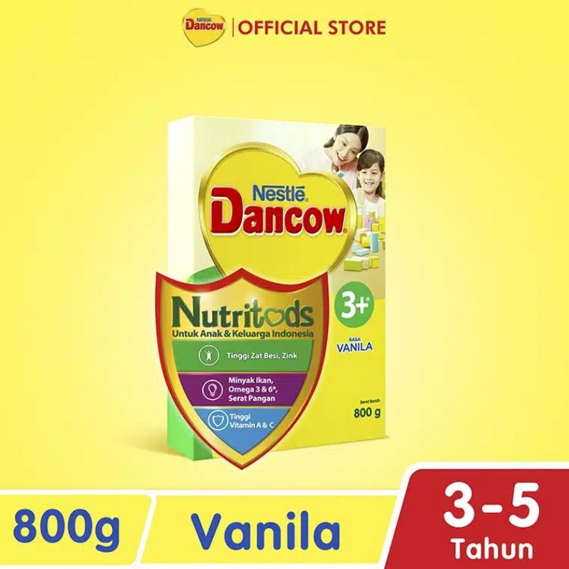 Dancow 3+ Susu Box Vanila 800gr