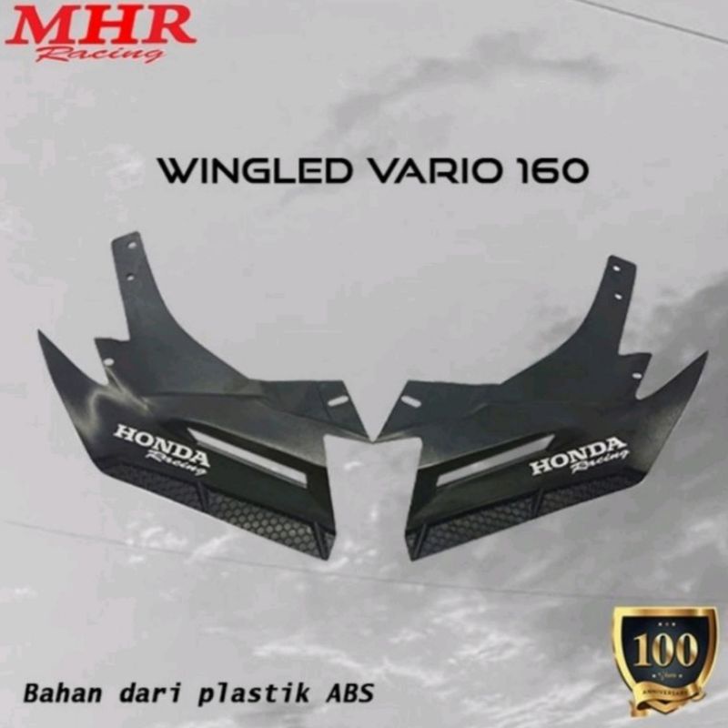 Winglet Vario 160 2022 Bahan ABS plastik