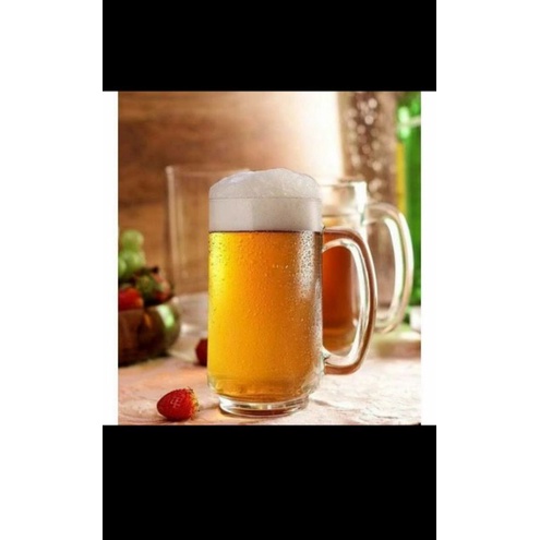 Gelas Beer Kaca/Gelas Kaca/Gelas Gagang/Gelas Besar