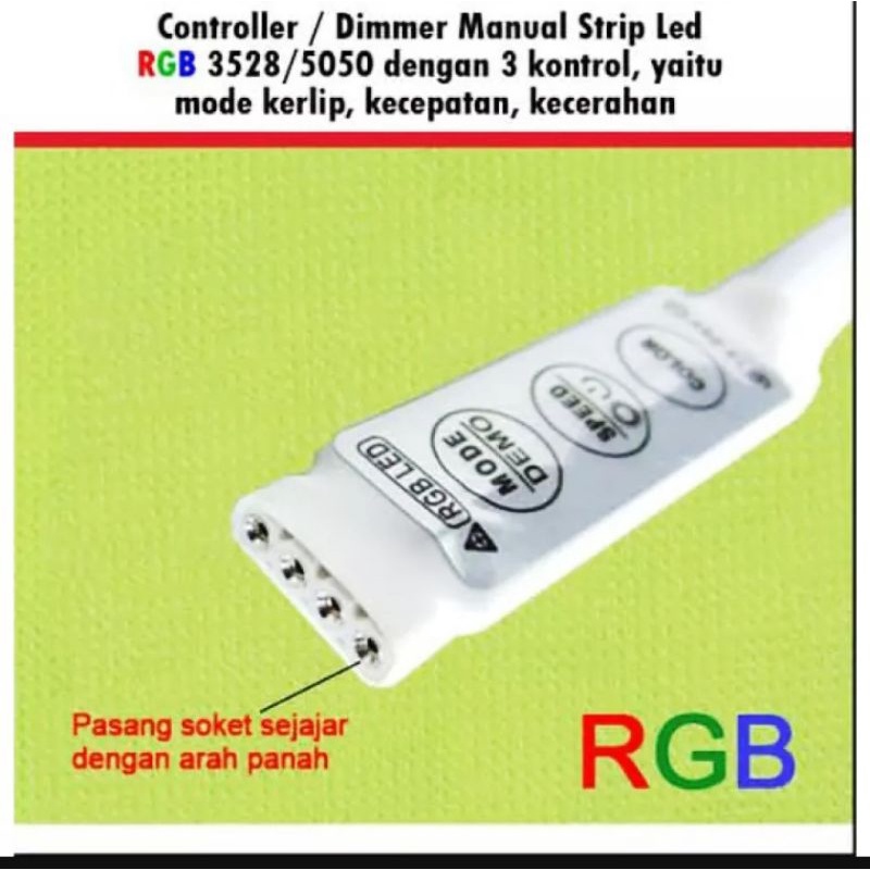 Modul RGB kontroler LED 3528. 5050 12 v - 24 v