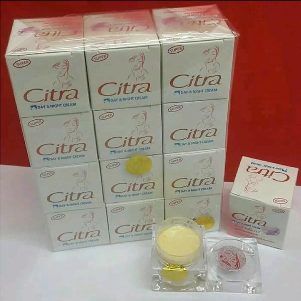 CREAM CITRA SIANG DAN MALAM ORIGINAL PEARLY WHITE UV DAY AND NIGHT CREM PEMUTIH WAJAH