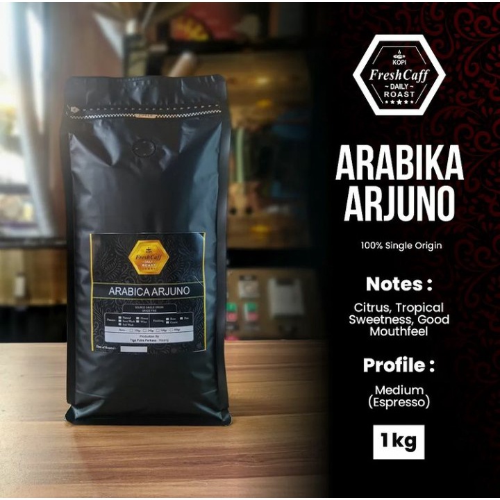 

Jual Biji Kopi Arabica Arjuno Kemasan 1 Kg / Pack Malang