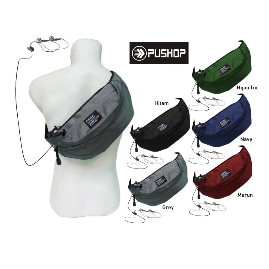 Original - Tas Pria Pushop Simplicity Grosir Santuy - Raja Tas