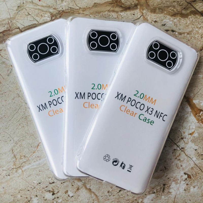 Silikon Jelly Softcase Bening Xiaomi Mi Poco X3 NFC Jelly Soft Case