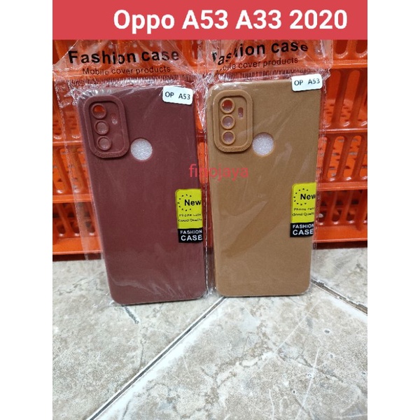 Softcase Oppo A53 A33 A32 A53S 4G 2020 Silikon Casing Selicon Case Macaron Pelindung Pro Camera