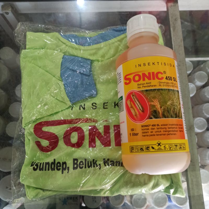 INSEKTISIDA SONIC 450 SL 1 LITER  PENGENDALI ULAT FREE KAOS