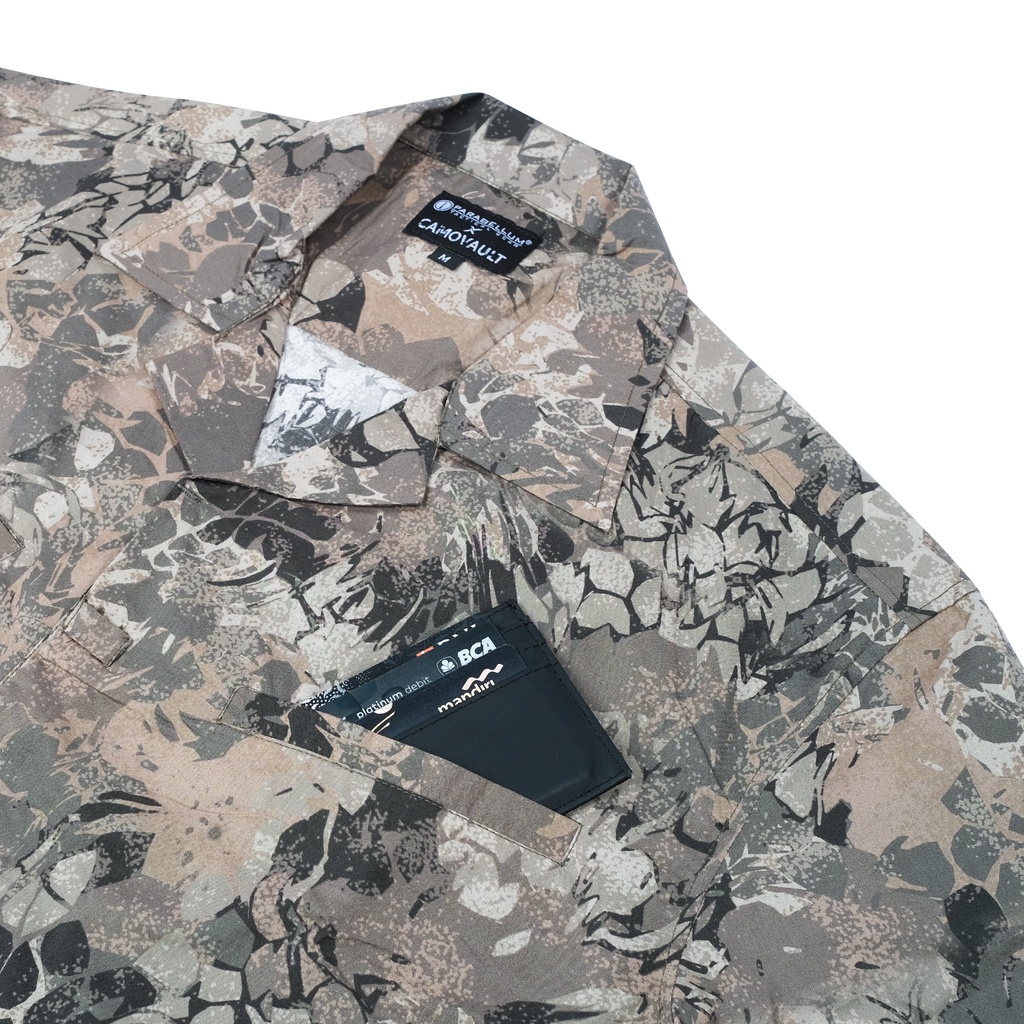 Kemeja Havana Parabellum® X Camovault Garuda Camo Respati