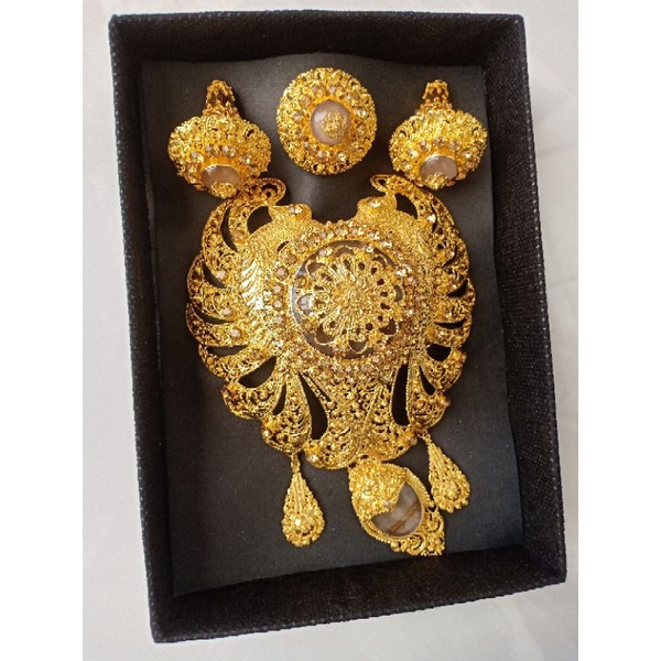 Set Bros Alpaka Burung Resin Bulat Besar