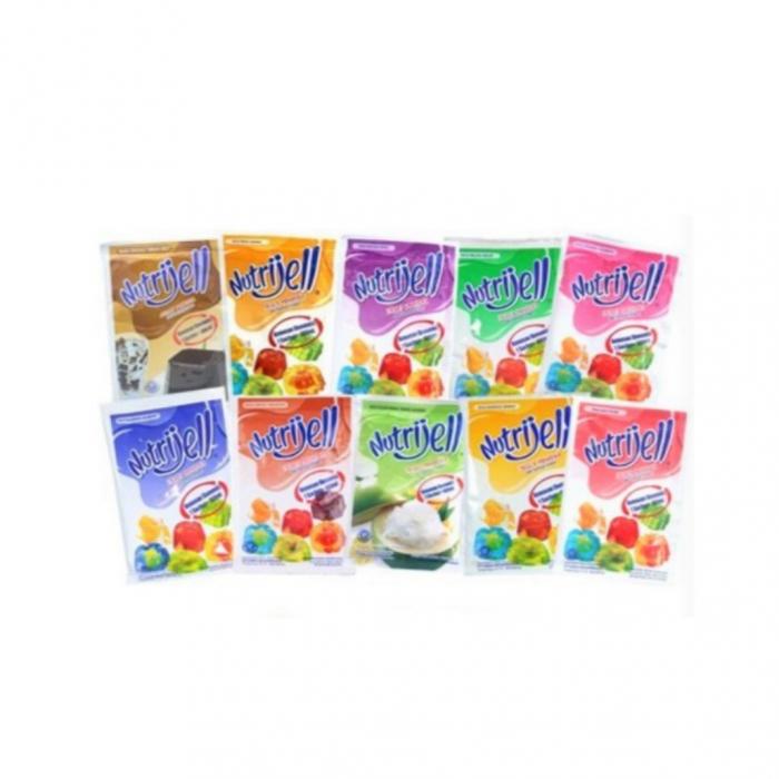 

NUTRIJELL KONNYAKU JELLY POWDER 15G ALL VARIANT | BELI 3 PCS FREE CETAKAN JELLY