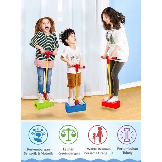 jumping kanguru hop in bag stick jumper toys pogo mainan lompat