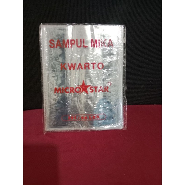 Sampul buku MIKA plastik