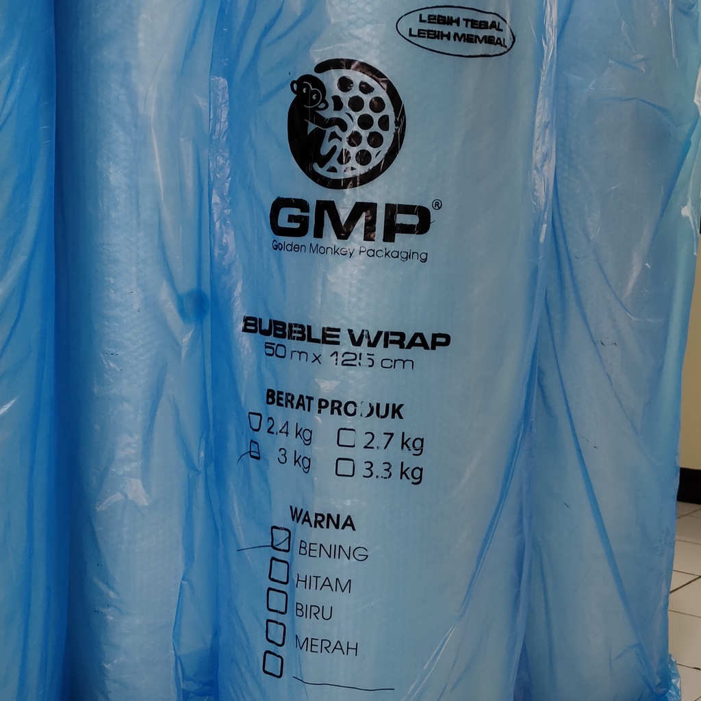 

Plastik Buble Bubble Wrap Putih Bening dan Hitam 1 Roll Kualitas Premium