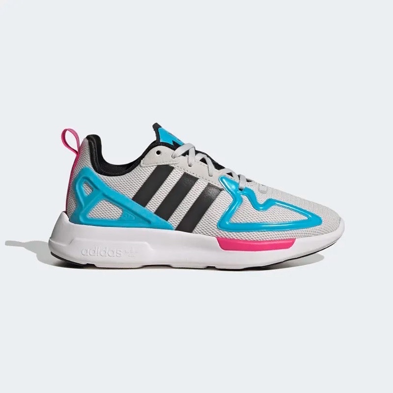 Adidas Kids ZX 2K Flux Shoes Grey Original