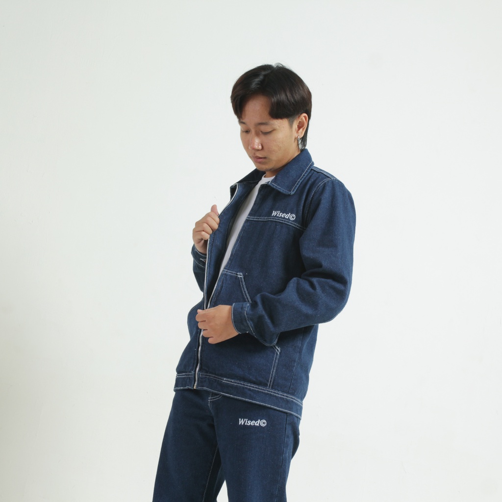 WISED | MORGLEY | DENIM WASHED CHORE JACKET