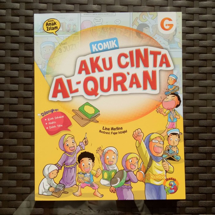 

Komik Anak Islam - Komik Aku Cinta Al-Quran, Buku cerita anak BR066