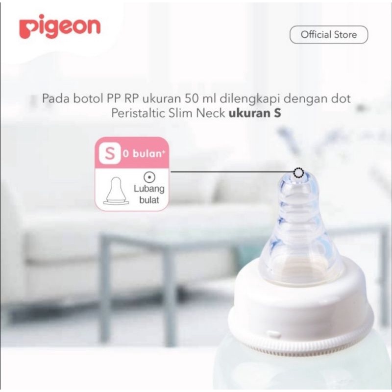 Pigeon Baby Bottle PP RP 120 ml Buy 2 Get 1 Free/Botol Susu Bayi