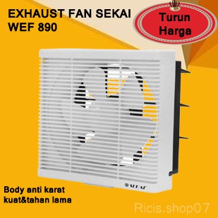 Termurah EXHAUST FAN SEKAI WEF 890 / WEF-890 / WEF890 TERMURAH Sale