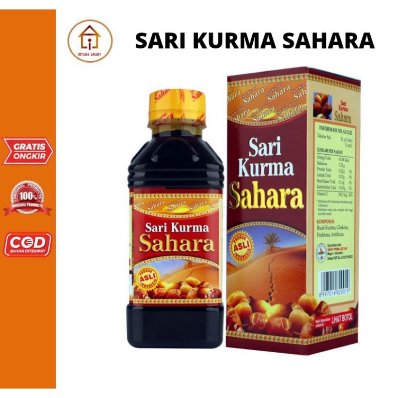 

SARI KURMA SAHARA 330GR/SARI KURMA/ IMUN TUBUH/TERLARIS